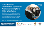 BGR und GIZ richten bei der Weltwasserwoche eine Podiumsdiskussion zur Wassernot in Jordanien aus