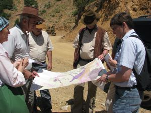 Field excursion to magnetite mineralisation