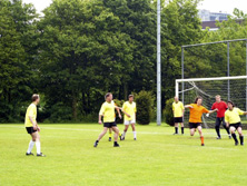 Internationales Fussballteam Utrecht 2005 - Fussballspiel in Aktion Internationales Fussballteam Utrecht 2005 - Fussballspiel in Aktion