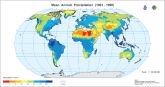 Map "Mean Annual Precipitation" Map "Mean Annual Precipitation"